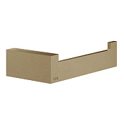 Gessi Inverso/Rettangolo Держатель туалетной бумаги открытый, подвес., цвет: warm bronze brushed PVD 20855#726
