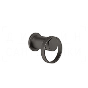 Gessi Anello Смеситель для душа встраиваемый, на 1 потр., внеш. часть, цвет: black metal brushed PVD 63361#707