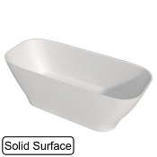 Whitecross Clover Ванна из Solid Surface отдельностоящая 170x80 см, без перел., цвет: белый матовый 0220.170072.200BP