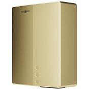 Nofer Big flow evo Сушилка для рук 22х29h см, сенсорная, мощность 2050 W, цвет: золото матовое PVD 01481.G