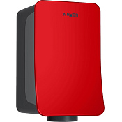 Nofer Fusion Сушилка для рук 17х28h см, сенсорная, подвесная, мощность 800 W, цвет: red f1 01871.RF