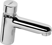 Nofer Essentialtemp Смеситель для раковины порционный, 1 выход воды, излив 9,2 см, цвет: хром глянец 07410.N