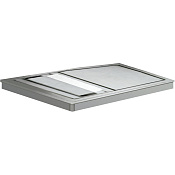 Nofer Compact Диспенсер бумажных полотенец встраиваемый в столешницу 33х36 см, цвет: нерж. сталь 12041.S