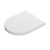 ArtCeram File 2.0 Крышка-сиденье, с микролифтом, крепление хром, цвет: matt white FLA016 05 71