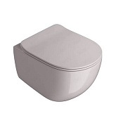 ArtCeram File 2.0 Чаша подвесного унитаза 37x52 см, безободковый, без крышки, цвет: cotton FLV004 63 00