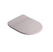 ArtCeram File 2.0 Крышка-сиденье, с микролифтом, крепление хром, цвет: cotton FLA014 63