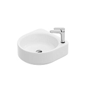 ArtCeram Wonder Раковина подвесная 44х15h см, отверстие под смеситель с краю, цвет: glossy white WNL004 01 34