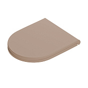 ArtCeram File 2.0 Крышка-сиденье, с микролифтом, крепление хром, цвет: brown matera FLA016 41 71