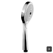 Almar Sense Massage Ручной душ, 3 вида струи, цвет: PVD brushed absolute black E082135.AB