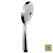 Almar Sense Massage Ручной душ, 3 вида струи, цвет: PVD brushed high brass E082135.HB