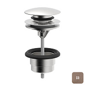 Almar Universal Донный клапан универсальный, цвет: 316 PVD brushed copper E094001.CO316