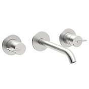 Almar Line Смеситель для раковины встраиваемый, внешняя часть, цвет: 316 brushed stainless steel E210109.316