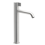 Almar Line Смеситель для раковины высокий, без д/к, излив 19,1 см, цвет: 316 brushed stainless steel E214019.316