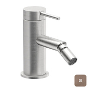 Almar Steel Смеситель для биде, без д/к, длина излива 10,6 см, цвет: 316 PVD brushed copper E214024.CO316