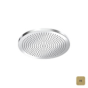 Almar Velvet Верхний душ d30 см, 1 режим, без кронштейна, цвет: brushed high brass PVD E044306.HB