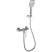 Ramonsoler Mamma Mia Смеситель для душа, с душевым гарнитуром, без излива, цвет: inox 840801Q3IX