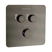 Ramonsoler RS-Smart Термостат для душа встраиваемый на 2 потр., с внут., цвет: графит брашированный 85T201SGR