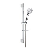 Ramonsoler Hydrotherapy Душевой гарнитур: лейка, штанга, держатель, шланг 155 см, цвет: хром 982402BT