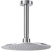 Ramonsoler Hydrotherapy Верхний душ d24 см, потолочный кронштейн, 1 вид струи, цвет: хром BV02RP240