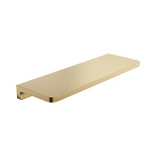 Ramonsoler Accesorios Полка металлическая 30x10 см, подвесная, цвет: золото брашированное ESTA01OC
