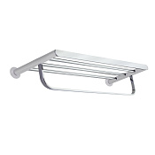 Ramonsoler Accesorios Полка для полотенец 66,2x22,1 см, подвесная, цвет: хром TOAL03