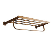 Ramonsoler Accesorios Полка для полотенец 66,2x22,1 см, подвесная, цвет: медь брашированная TOAL03CUC