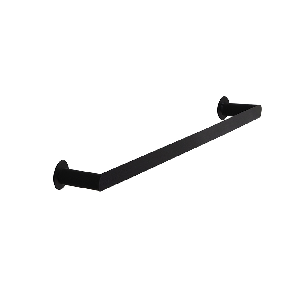 Ramonsoler Accesorios Полотенцедержатель 40 см, подвесной, цвет: черный матовый TOAL04NM