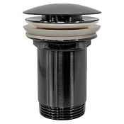 Ramonsoler Accesorios Донный клапан Click-Clack 1 1/4, без перелива, цвет: графит брашированный 1219LGR
