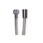 Ramonsoler Accesorios Шланг для гигиенического душа 100 см, с ПВХ оплеткой, цвет: хром 247902C