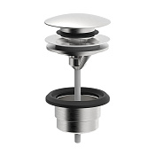 Almar Universal Донный клапан универсальный, цвет: 316 brushed stainless steel E094001.316