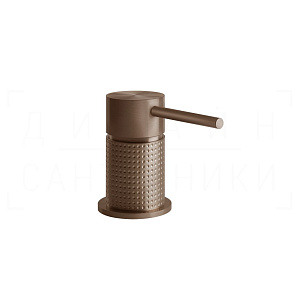 Gessi 316 Cesello Смеситель для раковины, без излива и донного клапана, цвет: copper brushed PVD 54405#708