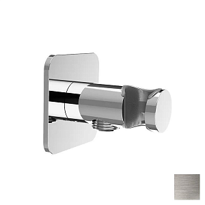 Almar Kuky Шланговое подключение для лейки с держателем, цвет: nickel brushed E095041.NB