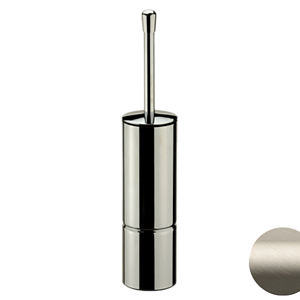 Remer Ершик для унитаза подвесной/напольный, с латунной колбой, цвет: visual inox RB465XV