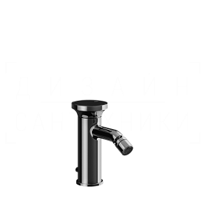 Gessi Origini Смеситель для биде с донным клапаном, излив 11,1 см, цвет: black metal PVD 66007#706