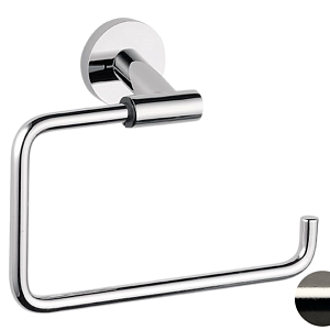 Remer Guest Полотенцедержатель подвесной кольцевой, латунь, цвет: nichel spazzolato GS44NP