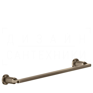 Gessi Inciso Полотенцедержатель 49,1 см, подвесной, цвет: coffee bronze brushed PVD 58500#761