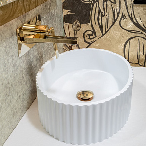 Boheme Monaco Раковина чаша овальная 50х35х14h см, без перелива, цвет: white 878-W