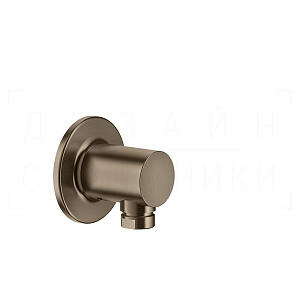 Gessi Inciso Шланговое подключение, цвет: coffee bronze brushed PVD 58169#761