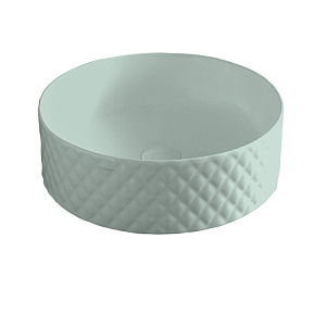 ArtCeram Rombo Раковина чаша d44x14,5h см, без перелива, цвет: lichen OSL009 64 00