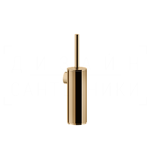 Gessi Rilievo Ершик для унитаза подвесной, с латунной колбой, цвет: warm bronze PVD 59519#735