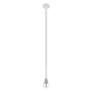 Gessi Goccia Излив потолочный 160 см, цвет: matte white 33699#279