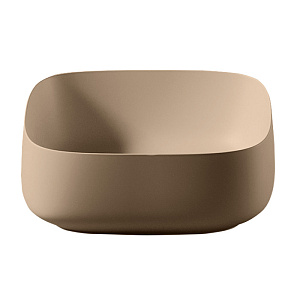ArtCeram Cognac Раковина чаша 46x41x15,5h см, без перелива, покрытие Saniglaze, цвет: brown tortora COL007 40 00