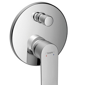 Hansgrohe Rebris E Смеситель для ванны встраиваемый на 2 потребителя, внешняя часть, цвет: хром 72469000