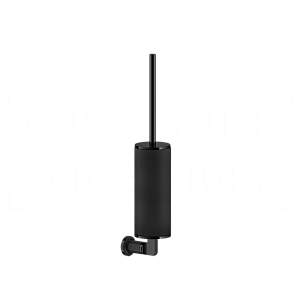 Gessi Inciso Ершик для унитаза подвесной, с кермической колбой Neolite, цвет: black/black metal PVD 58520#706