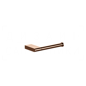 Gessi Inciso Держатель для туалетной бумаги открытый, подвесной, цвет: copper PVD 66455#030