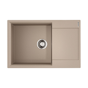 Omoikiri Daisen 78-LB-SA Кухонная мойка Artgranit 78x51 см, цвет: бежевый 4993693