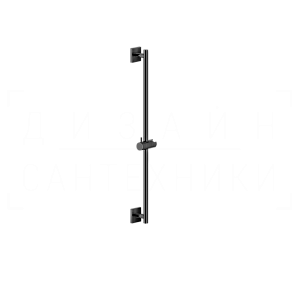 Gessi Rilievo Душевая штанга 86 см, с держателем для лейки, цвет: black metal PVD 59244#706