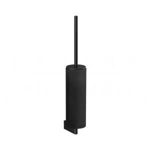 Gessi Origini Ершик для унитаза подвесной, с кермической колбой Neolite, цвет: black/matte black 66420#299