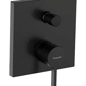 Hansgrohe Finoris Смеситель для душа встраиваемый на 2 потребителя, цвет: шлифованный черный хром 76415340