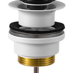 Remer Донный клапан click-clack универсальный, цвет: bianco opaco 905CCR114BO